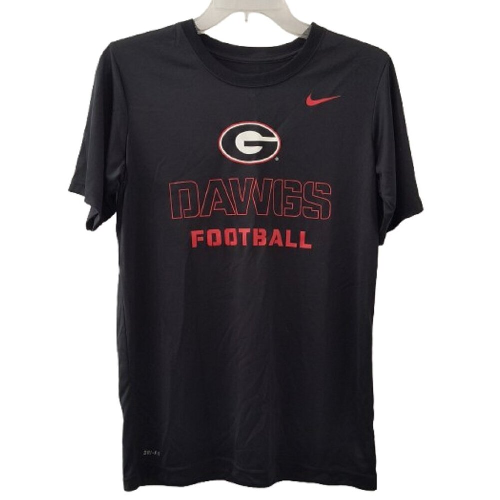 NWOT - Nike UGA Georgia Football Dri-Fit Youth Boys Shirt - Youth Boys Large
